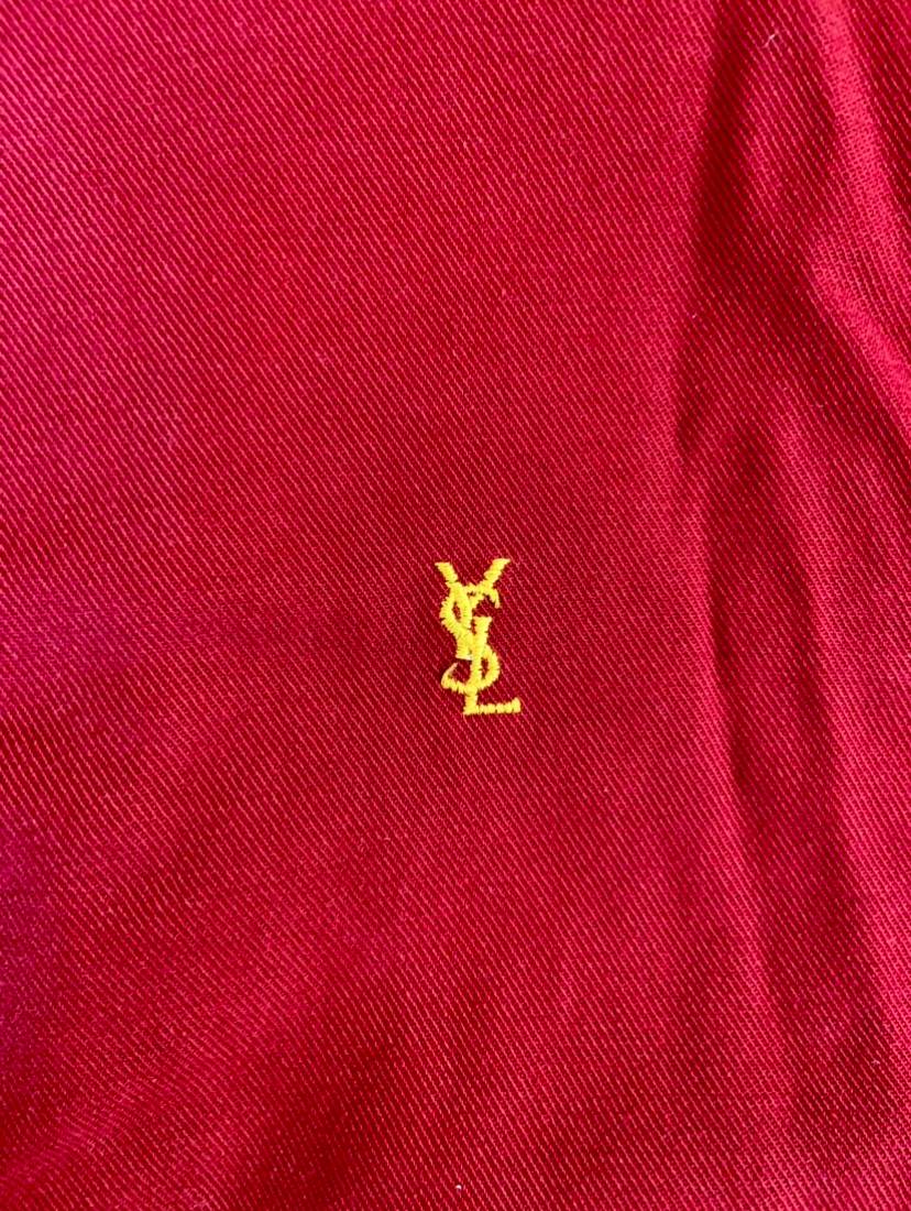 YVES SAINT LAURENT Red Harrington Jacket