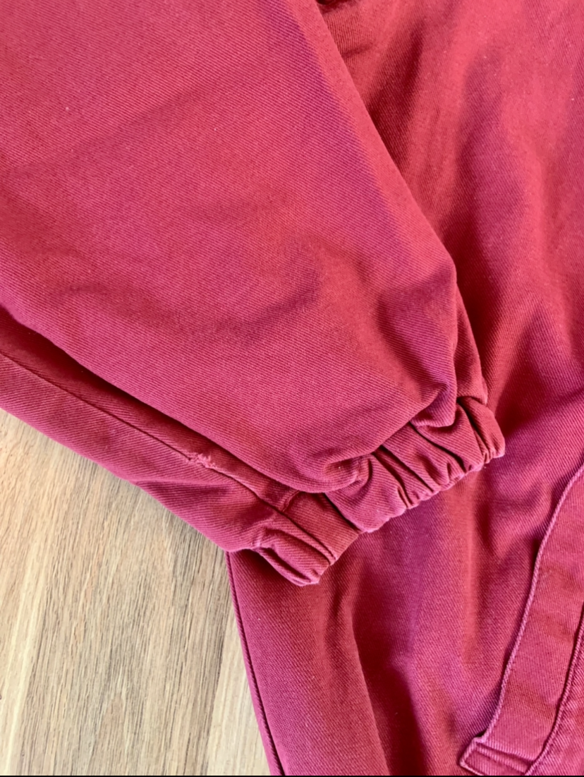 YVES SAINT LAURENT Red Harrington Jacket